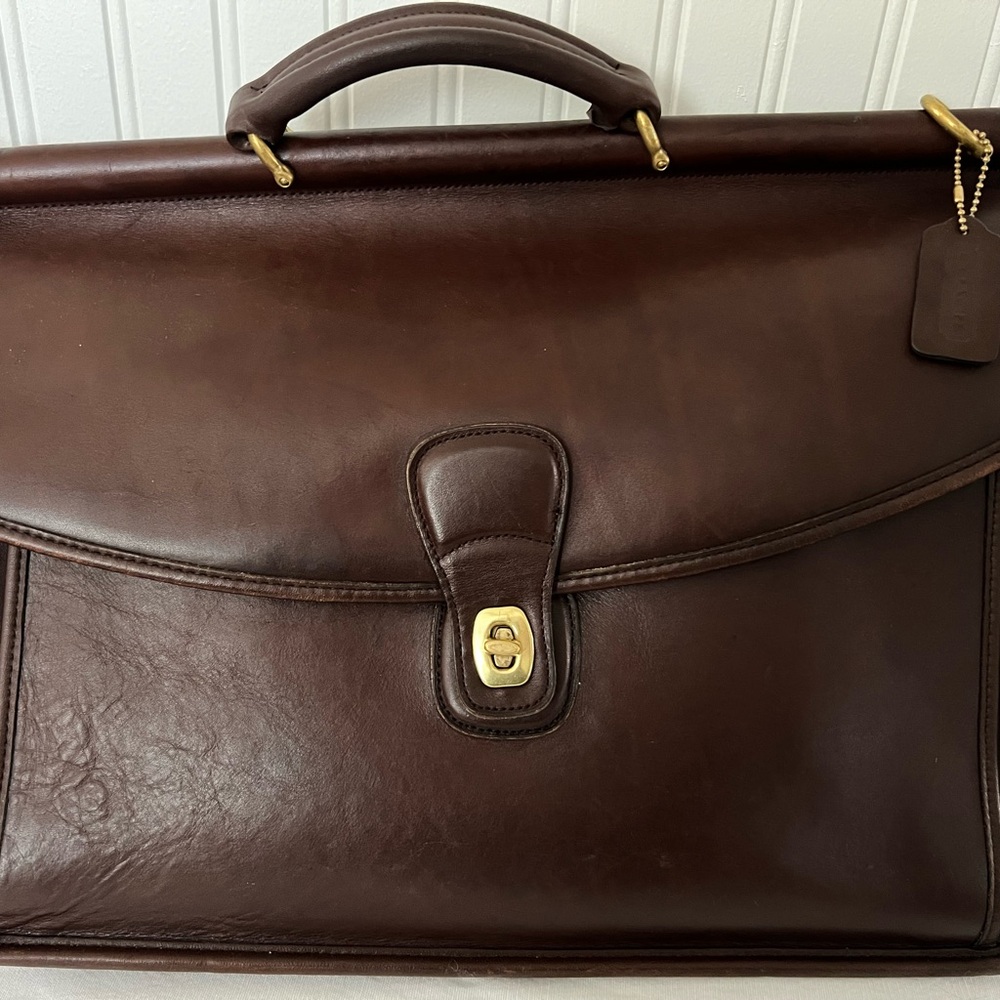 Coach Vintage Beekman 5266 Leather Briefcase - Picture 5 of 13